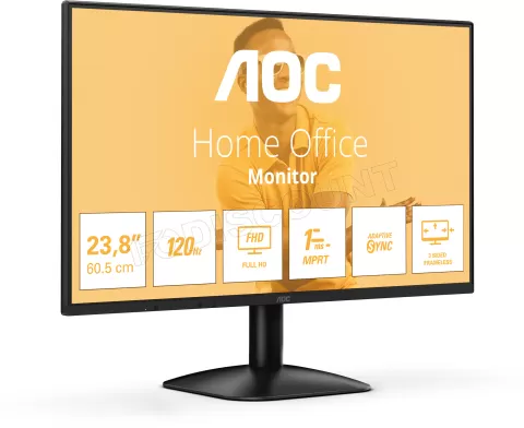Photo de Ecran 24" AOC Basic B3 24B31H Full HD 120Hz (Noir)