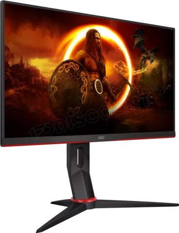 Photo de Ecran 24" AOC Gaming 24G2ZU/BK Full HD (Noir) 240Hz