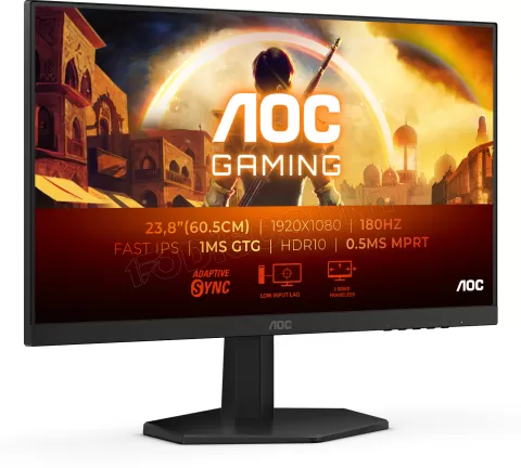 Photo de Ecran 24" AOC Gaming G4 24G42E Full HD 180Hz (Noir)