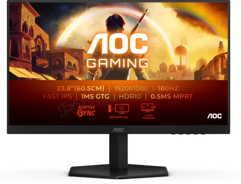 Photo de Ecran 24" AOC Gaming G4 24G42E Full HD 180Hz (Noir)