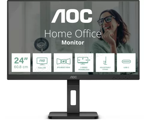 Photo de Ecran 24" AOC Pro P3 24P3QW Full HD (Noir)