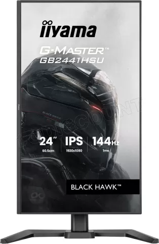Photo de Ecran 24" Iiyama G-Master Black Hawk GB2441HSU-B1 Full HD 144Hz (Noir)
