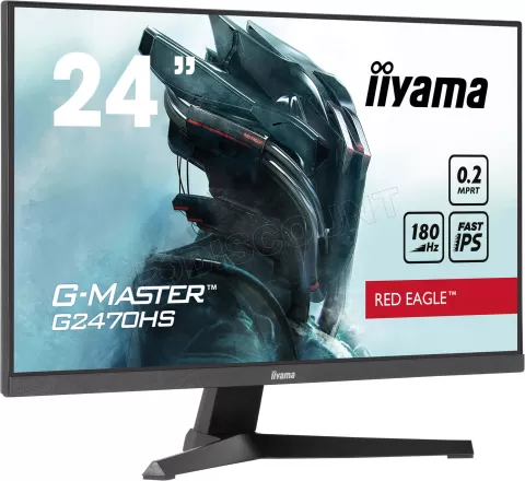 Photo de Ecran 24" Iiyama G-Master Red Eagle G2470HS-B1 Full HD 180Hz (Noir)