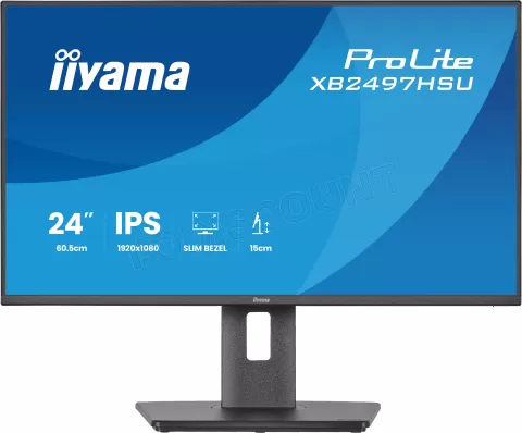 Photo de Ecran 24" Iiyama ProLite XB2497HSU-B1 Full HD 120Hz (Noir)