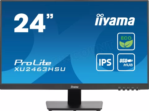 Photo de Ecran 24" Iiyama ProLite XU2463HSU-B1 Full HD (Noir) 100Hz