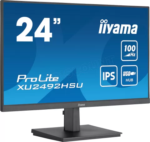 Photo de Ecran 24" Iiyama ProLite XU2492HSU-B6 Full HD (Noir) 100Hz