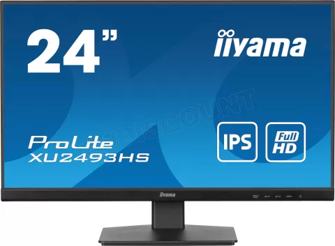 Photo de Ecran 24" Iiyama ProLite XU2493HS-B6 Full HD 100Hz (Noir)