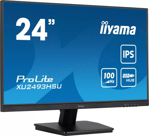 Photo de Ecran 24" Iiyama ProLite XU2493HSU-B7 Full HD 100Hz (Noir)