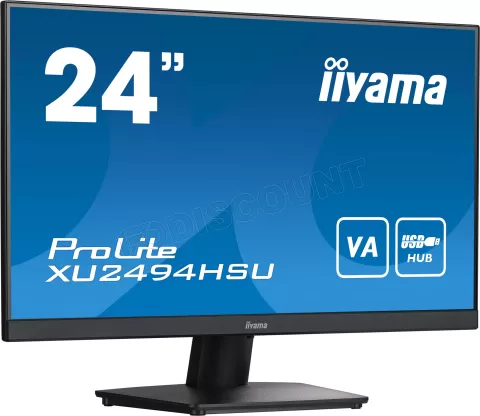 Photo de Ecran 24" Iiyama ProLite XU2494HSU-B2 Full HD (Noir)