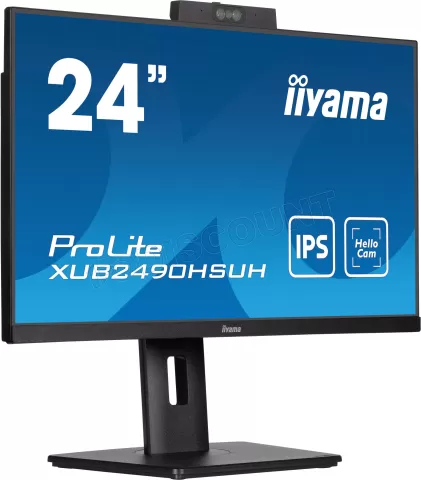 Photo de Ecran 24" Iiyama ProLite XUB2490HSUH-B1 Full HD (Noir)