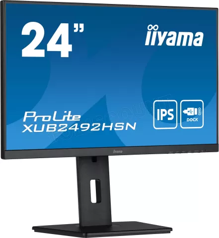 Photo de Ecran 24" Iiyama ProLite XUB2492HSN-B5 Full HD (Noir)