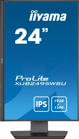 Photo de Ecran 24" Iiyama ProLite XUB2495WSU-B5 WUXGA (Noir)