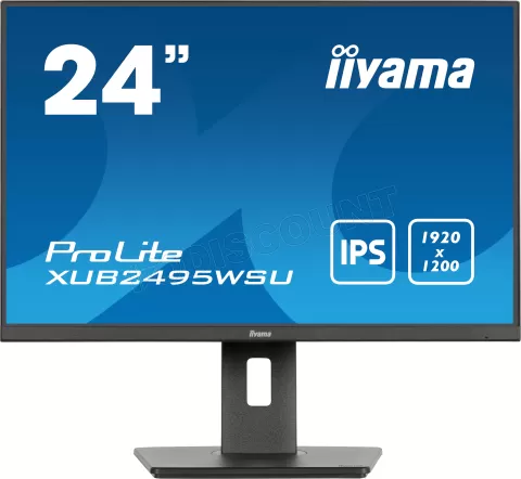 Photo de Ecran 24" Iiyama ProLite XUB2495WSU-B7 WUXGA (Noir)