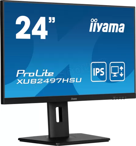 Photo de Ecran 24" Iiyama ProLite XUB2497HSU-B2 Full HD 100Hz (Noir)