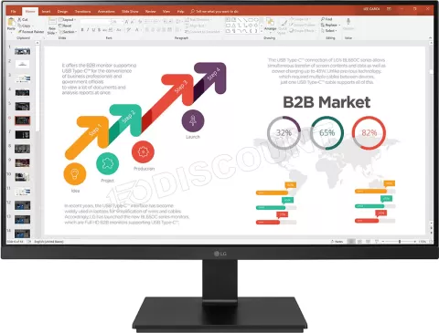 Photo de Ecran 24" LG 24BL650C-B Full HD (Noir)