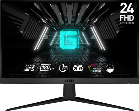 Photo de Ecran 24" MSI Gaming G2412F Full HD 180Hz (Noir)