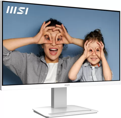 Photo de Ecran 24" MSI Pro MP2412W Full HD 100Hz (Blanc)