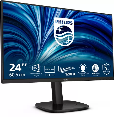 Photo de Ecran 24" Philips Business Monitor 24B2N3200J Full HD 120Hz (Noir)