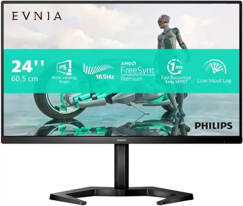 Photo de Ecran 24" Philips Evnia 24M1N3200ZS Full HD 165Hz (Noir)