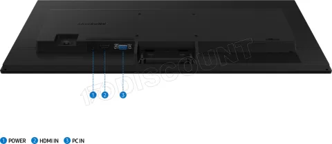 Photo de Ecran 24" Samsung Essential S3 S30GD Full HD 100Hz (Noir)