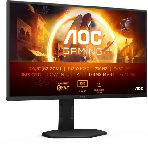 Photo de Ecran 25" AOC Gaming G4 25G4SXU Full HD 300Hz (Noir)