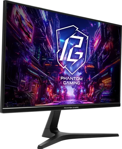 Photo de Ecran 25" ASRock Phantom Gaming PG25FFT Full HD 180Hz (Noir)