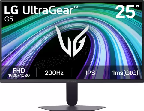 Photo de Ecran 25" LG UltraGear 25G523B-B Full HD 200Hz (Noir)