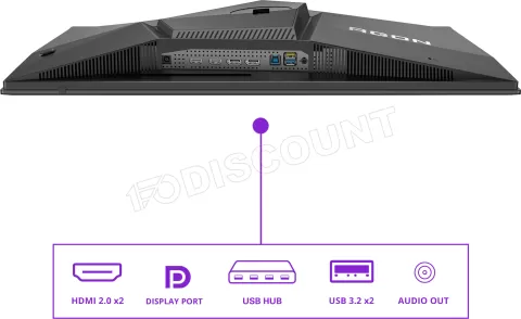 Photo de Ecran 27" AOC Agon Pro AG276QZD2 OLED Quad HD 240Hz (Noir)