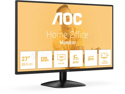 Photo de Ecran 27" AOC Basic B3 27B31H Full HD 120Hz (Noir)