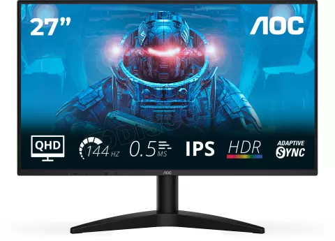 Photo de Ecran 27" AOC Basic B3 Q27B36X Quad HD 144Hz (Noir)