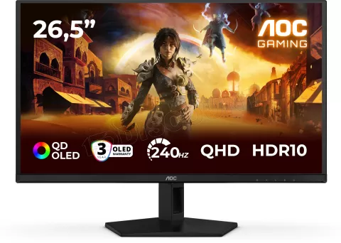 Photo de Ecran 27" AOC Gaming G4 Q27G41ZDF OLED Quad HD 240Hz (Noir)