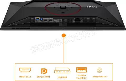 Photo de Ecran 27" AOC Gaming G4 Q27G4SDR OLED Quad HD 360Hz (Noir)