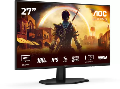 Photo de Ecran 27" AOC Gaming Q27G42XE Quad HD 180Hz (Noir)