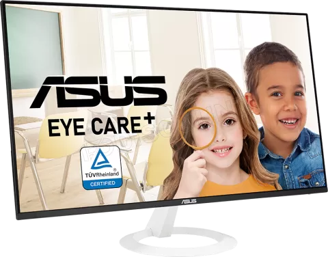 Photo de Ecran 27" Asus Eye Care VZ27EHF Full HD 100Hz (Blanc)