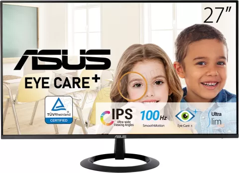 Photo de Ecran 27" Asus Eye Care VZ27EHF Full HD 100Hz (Noir)