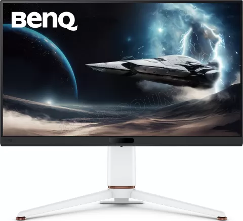 Photo de Ecran 27" BenQ Mobiuz EX271U 4K Ultra HD 165Hz (Blanc)