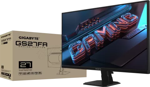 Photo de Ecran 27" Gigabyte GS27FA Full HD 180Hz (Noir)