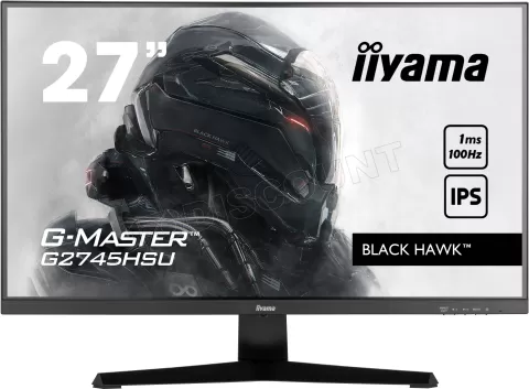 Photo de Ecran 27" Iiyama G-Master Black Hawk G2745HSU-B1 Full HD (Noir) 100Hz