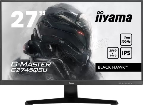 Photo de Ecran 27" Iiyama G-Master Black Hawk G2745QSU-B1 Quad HD (Noir) 100Hz