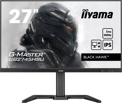 Photo de Ecran 27" Iiyama G-Master Black Hawk GB2745HSU-B1 Full HD (Noir) 100Hz