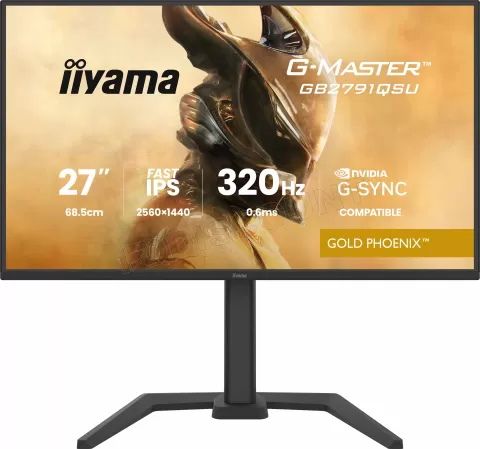 Photo de Ecran 27" Iiyama G-Master Gold Phoenix GB2791QSU-B1 Quad HD 320Hz (Noir)
