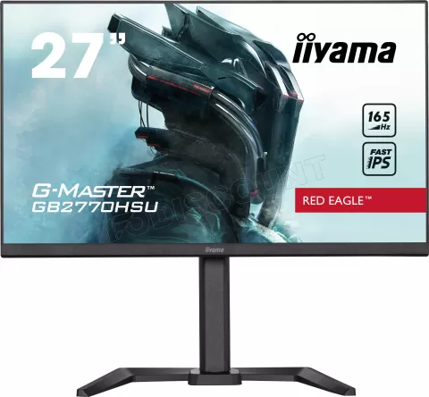 Photo de Ecran 27" Iiyama G-Master Red Eagle GB2770HSU-B5 Full HD (Noir) 165Hz