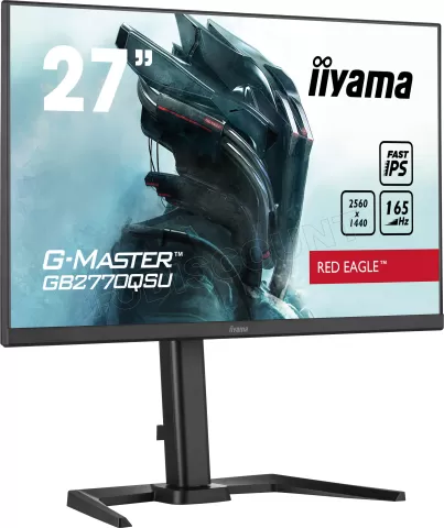 Photo de Ecran 27" Iiyama G-Master Red Eagle GB2770QSU-B5 Quad HD (Noir) 165Hz