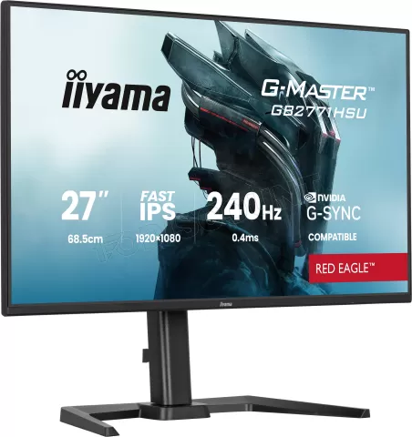 Photo de Ecran 27" Iiyama G-Master Red Eagle GB2771HSU-B1 Full HD 240Hz (Noir)