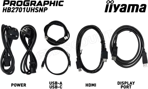 Photo de Ecran 27" Iiyama ProGraphic HB2701UHSNP-B1 4K Ultra HD (Noir)