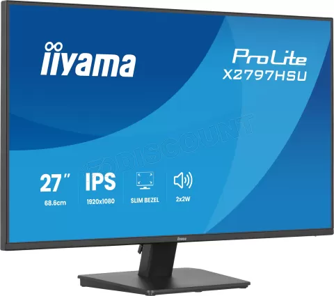 Photo de Ecran 27" Iiyama ProLite X2797HSU-B1 Full HD 120Hz (Noir)