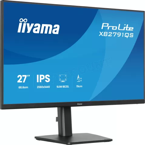 Photo de Ecran 27" Iiyama Prolite XB2791QS-B1 Quad HD (Noir)