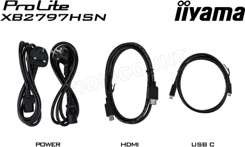 Photo de Ecran 27" Iiyama ProLite XB2797HSN-B1 Full HD (Noir)