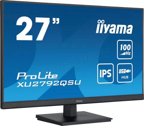 Photo de Ecran 27" Iiyama ProLite XU2792QSU-B6 Quad HD (Noir) 100Hz