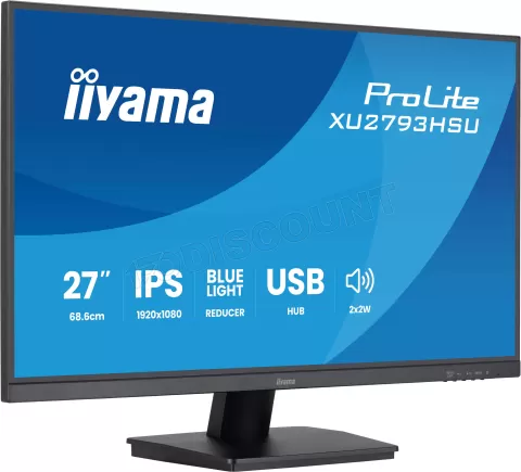 Photo de Ecran 27" Iiyama ProLite XU2793HSU-B7 Full HD 100Hz (Noir)